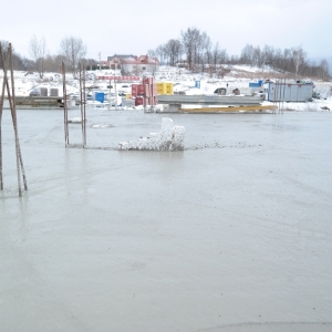 Strop nad parterem zazbrojony i zalany_7